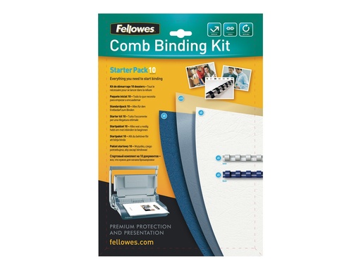 [2351005] FELLOWES KIT DE RELIURE POUR 10 DOCUMENT