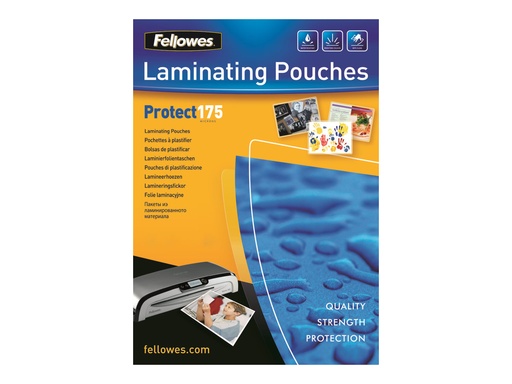 [FELLACC5308703] Fellowes pochette de plastification 175MIC A4 100PK 5308703