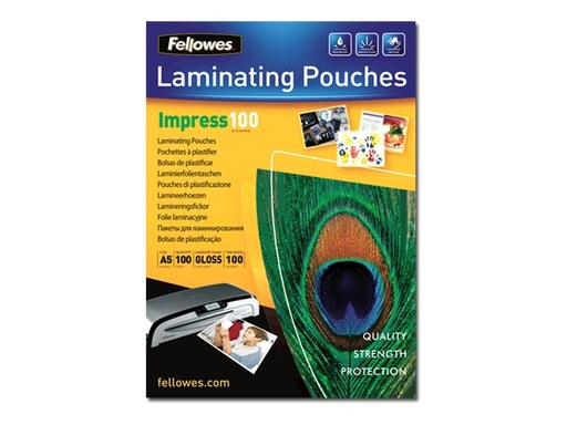 [FELLACC5351111] Fellowes pochette de plastification100MIC A4 100PK 5351111