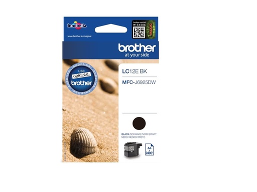 [BROLC12EBK] Cartouche d'encre noir LC12EBK 2400 pages