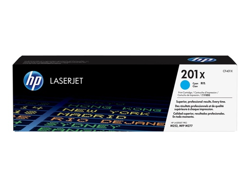[2366984] HP 201X Tonercartridge cyan