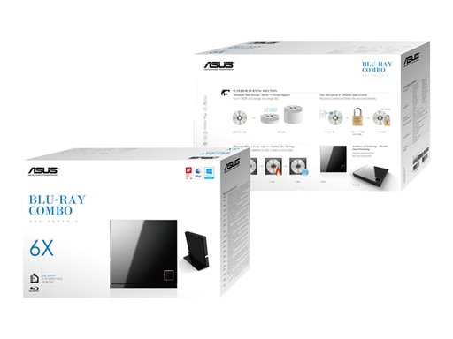 [2393473] ASUS Lecteur Blu-ray combo externe x6