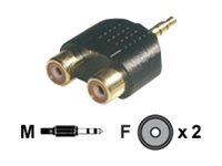 [2400300] MCL Adaptateur JACK 3.5 mâle / (P)