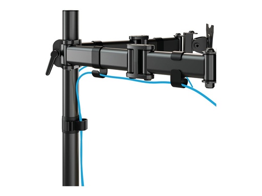 [2438609] NEOMOUNTS Flat Desk Mount 2 screens Blk