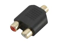 [2490627] MCL Adaptateur stéréo JACK 3.5mm femelle