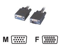 [2490654] MCL Rallonge VGA HD15 mâle / femelle