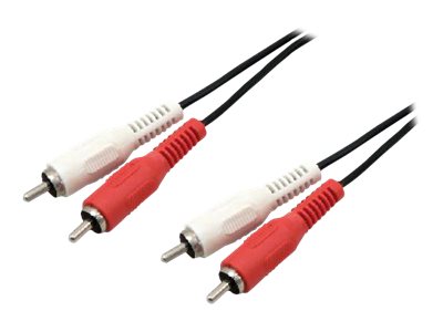 [2490668] MCL Câble audio stéréo 2 x RCA mâle/mâle