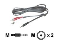 [2490673] MCL Câble audio stéréo 2 x RCA mâle