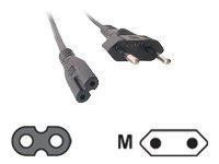 [2490710] MCL Cordon secteur fiche bipôlaire - 5m