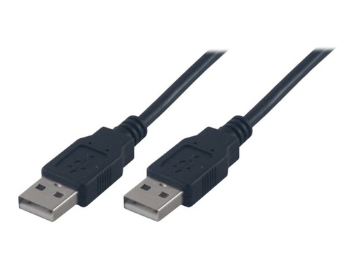 [2490715] MCL Câble USB 2.0 type A/A mâle-2m (P)
