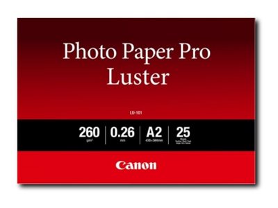 [2511818] CANON LU-101 A2 photo paper 25 sheets