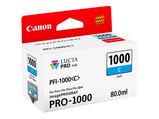 [2511833] CANON 2LB PFI-1000c Ink cyan standard