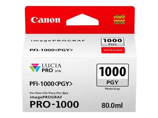 [2511839] CANON 2LB PFI-1000pgy Ink Photo gray