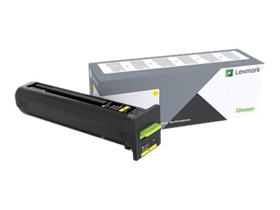 [2522611] LEXMARK CX825 Cartouche de toner jaune
