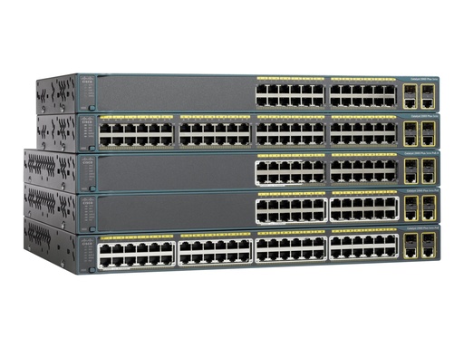 [2550011] CISCO Cat2960Plus48 10/100PoE+2 1000BT+2