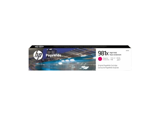 [2574008] HP 981X XL Magenta PageWide Cartouche