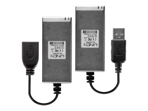 [2583143] LINDY USB 2.0 Fibre Optic Extender 200m