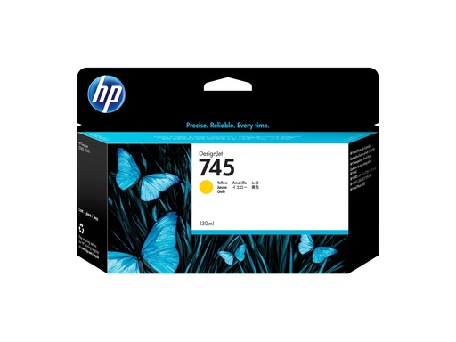 [2586862] HP 745 Cartouche d encre jaune 130 ml