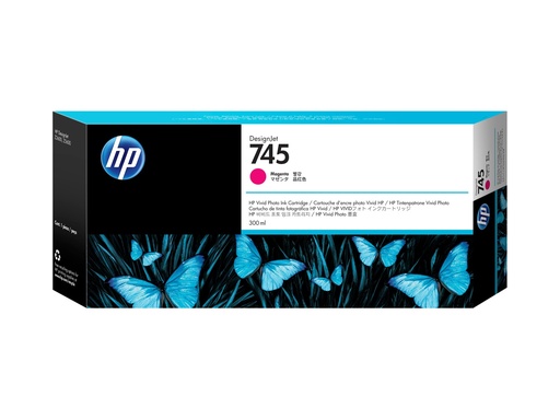 [2586872] HP 745 Cartouche d encre Magenta 300 ml