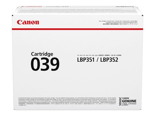 [2589439] CANON CRG039 toner standard capacity