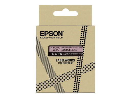 [2595456] EPSON Label Cartridge Satin Ribbon LK-4P