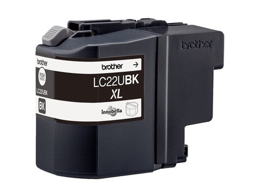 [BROLC22UBK] Cartouche d'encre LC22U BK noire 2400 pages