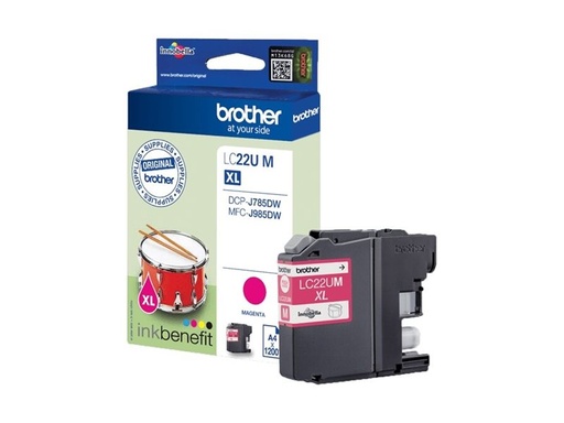 [BROLC22UM] Cartouche d'encre LC22U M Magenta 1200 pages