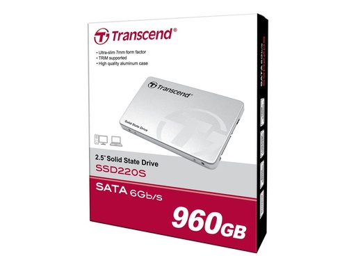[2618136] TRANSCEND 960Go SSD interne 2.5p SATA