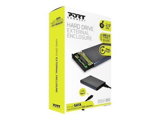 [2626925] PORT HDD ENCLOSURE SATA TYPE C 2.5