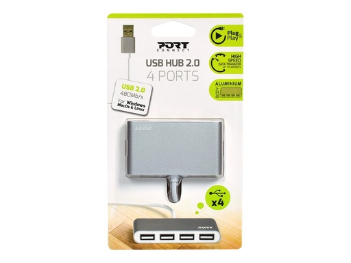 [2626930] Hub USB 2.0 A vers 4 ports A