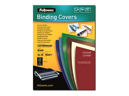 [FELLACC5373802] Fellowes A4 LEATHERBOARD COVERS ROYAL BLUE 100PK (FSC) 5371305