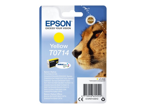 [2666326] EPSON 1LB ink T071 yellow blister w/s