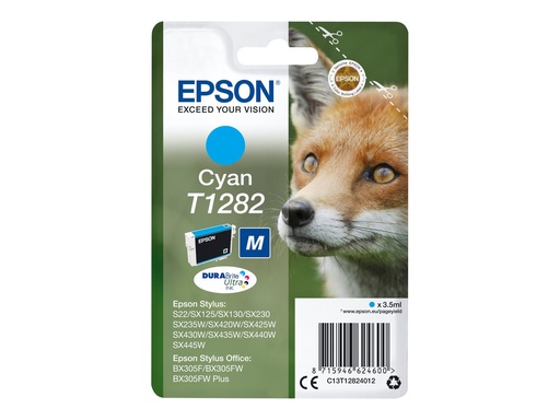 [2666332] EPSON 1LB ink T128 cyan blister w/s