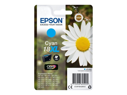 [2666420] EPSON 1LB 18XL cyan ink claria w/s