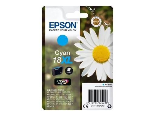 [2666431] EPSON 1LB 18XL ink cartridge cyan