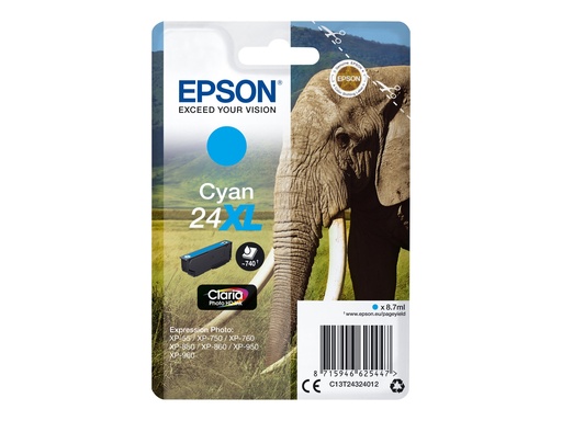 [2666446] EPSON 1LB 24XL cyan ink BLISTER w/s