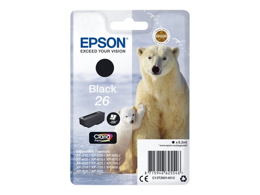 [2666465] EPSON 4LB 26 ink cartridge black