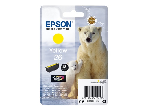 [2666473] EPSON 3LB 26 ink cartridge yellow