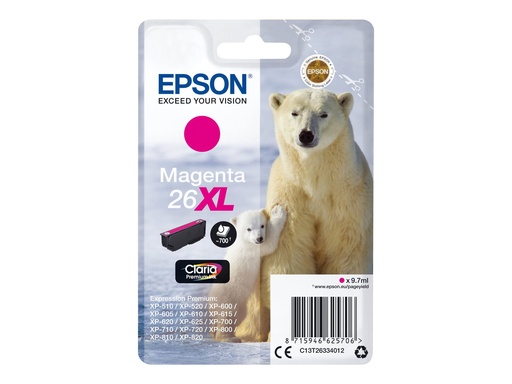 [2666484] EPSON 1LB 26XL ink cartridge magenta