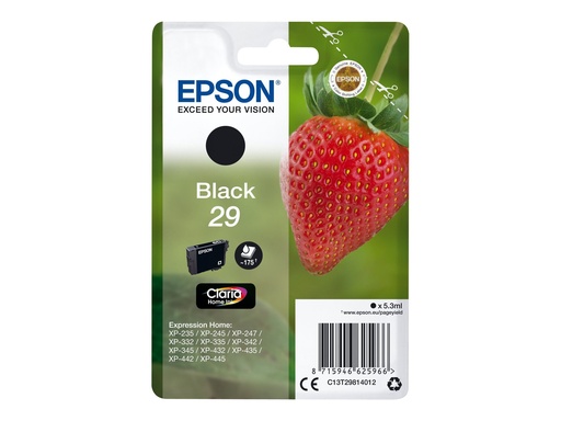 [EPSC13T29814022] EPSON 4LB Cartridge Fraise Black w/s