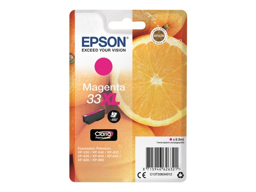 [2666556] EPSON 1LB Singlepack Magenta 33XL Claria