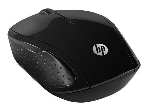 [HPX6W31AA] HP 200 Noire - Souris sans fil  1er prix, Forme Galbée, Résolution capteur 1000