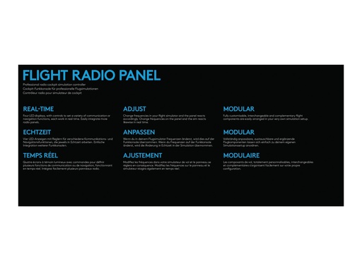 [2669324] LOGI G Saitek Pro Flight Radio Pan