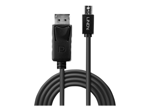 [LINCAB41647] C ble mini DP vers DP, noir, 3m