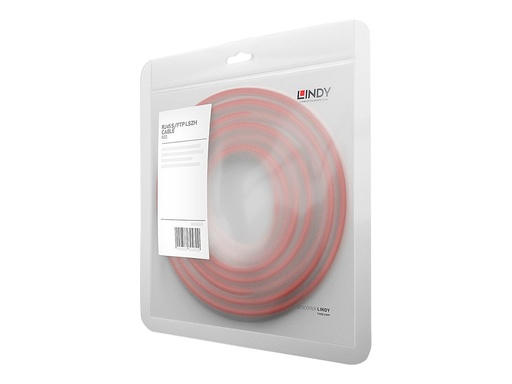 [LINCAB47292] C ble réseau Rouge S/FTP LSZH, 1m