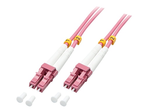 [LINCAB46343] Fibre Optique Duplex LC/LC OM4, 5m