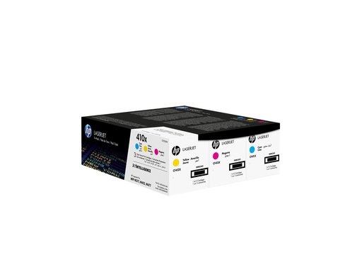 [2719531] HP 410X LaserJet Cartouches de Toner CMY