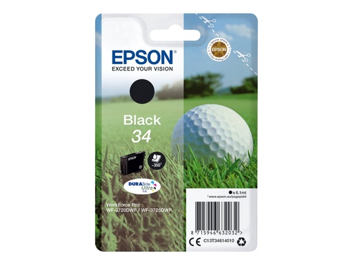 [2775505] EPSON 4LB Singlepack Black 34 Ink