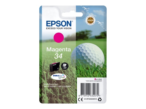 [2775507] EPSON 2LB Singlepack Magenta 34 Ink