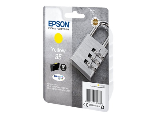 [2783012] EPSON 2LB 35 Ink Yellow 9.1ml w/s